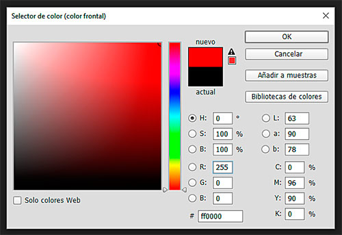 Modelo de colores RGB, CMYK y sRGB